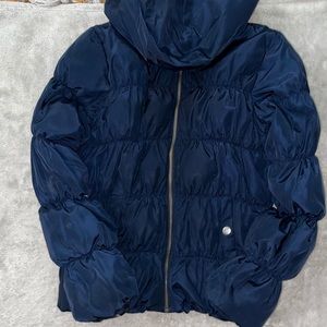 Navy Puffer Jacket